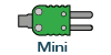(G12) Mini-TC connector K gn