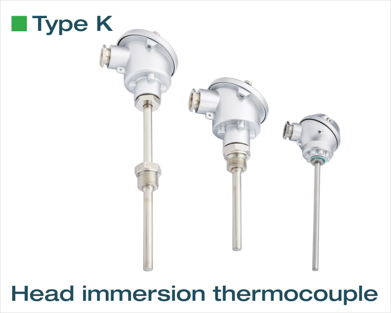 Thermocouple industriel numérique de type K M6, Therye.com, 12V